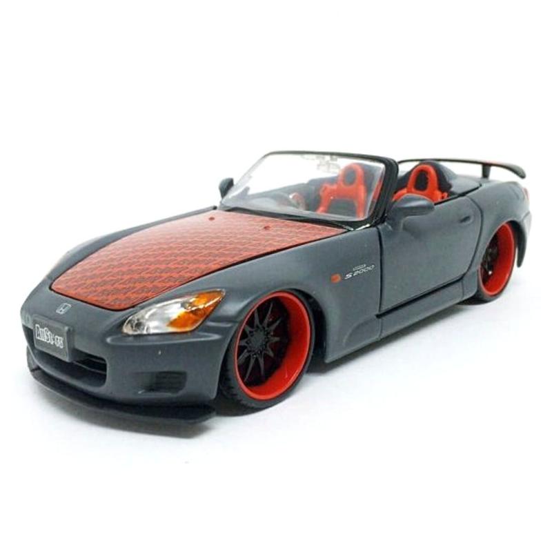 Miniatura Carro Honda S2000 1/24 Cinza Maisto 31354 - Carrinhos e